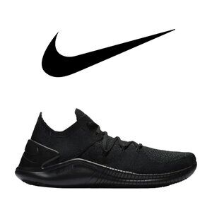 Nike Free Tr Flyknit 3 'Triple Black' - Size 5.5
